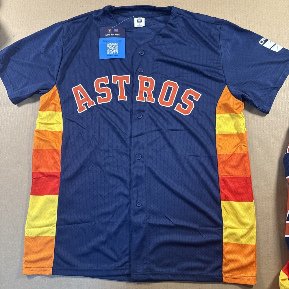 Houston Astros Size XL Yordan Alvarez Navy Retro Jersey SGA 07/31/26